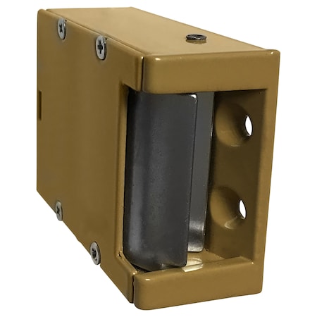 Trine 00 Series Electric Strikes, 8-16 VAC/4-6 VDC, Sprayed Brass 006-8-16AC/4-6DC